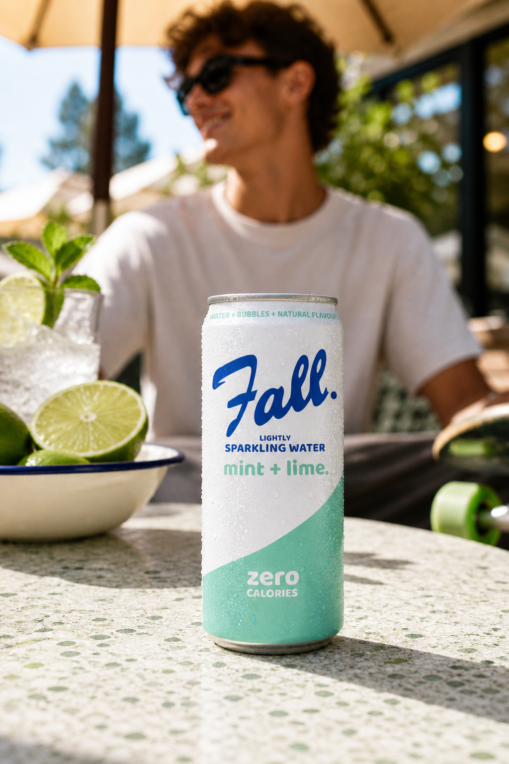 Fall Sparkling Water - Mint & Lime
