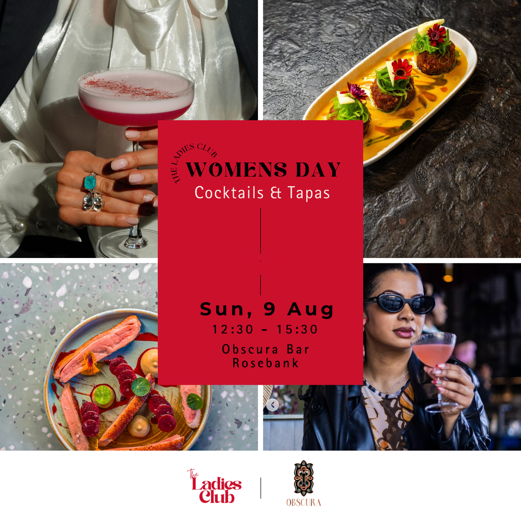 TLC Women's Day Cocktails & Tapas